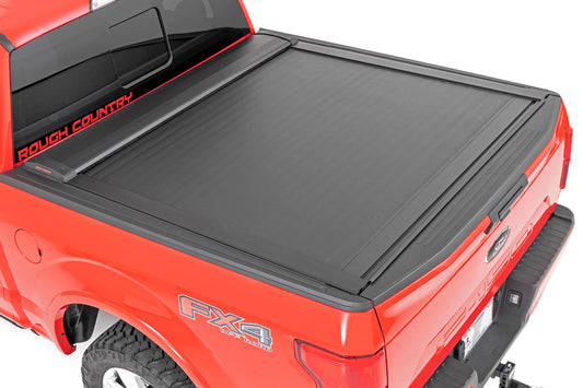 Retractable Bed Cover | 5'7" Bed | Ford F-150 (21-24)/F-150 Lightning (22-24)