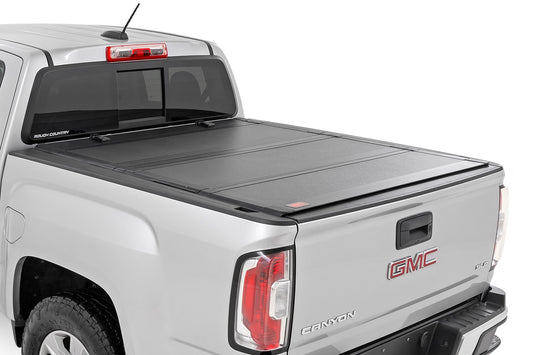 Hard Tri-Fold Flip Up Bed Cover | 5' Bed | Chevy/GMC Canyon/Colorado (15-24)