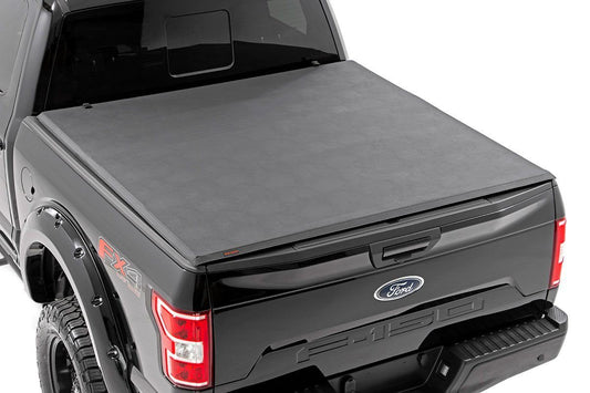 Soft Tri-Fold Bed Cover | 6'7" Bed | Ford F-150 (15-20)/Raptor (17-20)