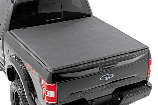 Bed Cover | Tri Fold | Soft | 5'7" Bed | Ford F-150 (21-24)/F-150 Lightning (22-24)