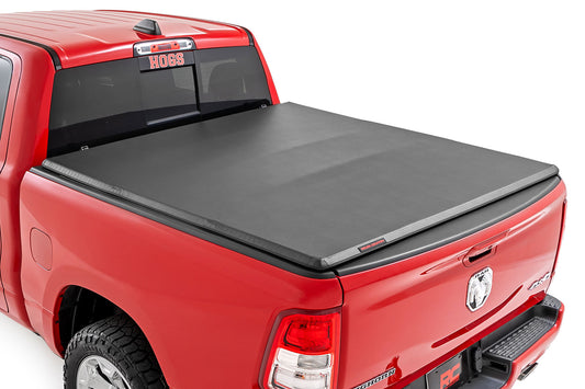 Bed Cover | Tri Fold | Soft | 5'7" Bed | Ram 1500 (19-24)/1500 TRX (21-24)