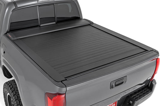 Retractable Bed Cover | 5' Bed | Double Cab | Toyota Tacoma 2WD/4WD (16-23)