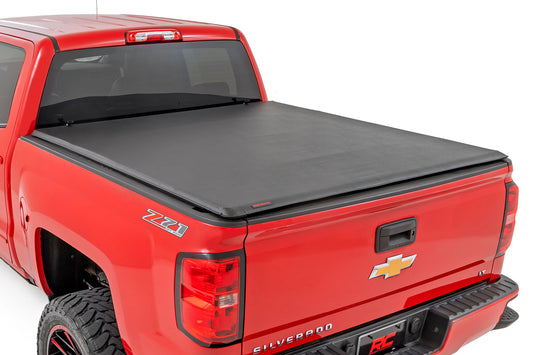 Soft Roll Up Bed Cover | 5'9" Bed | Chevy/GMC 1500 (14-18)