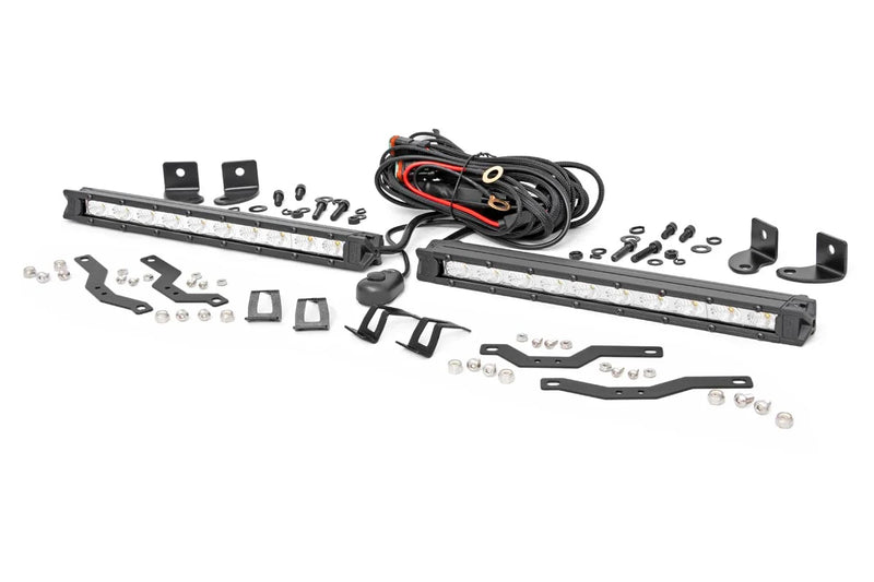 Ford Dual 10in LED Grille Kit (18-20 F-150 XLT)