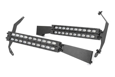 LED Light Kit Grille Mount | 10 Inch Black | Slimline | Ford F-250 Super Duty (20-22)
