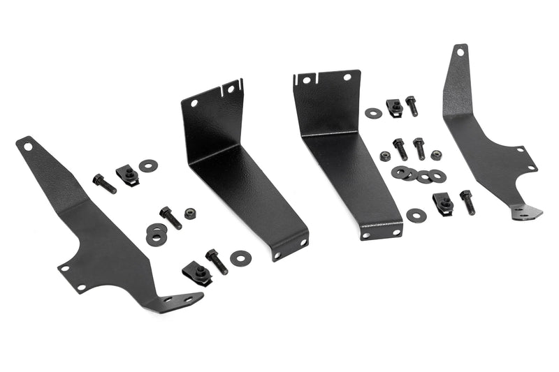 LED Light Kit Grille Mount | 10 Inch Black | Slimline | Ford F-250 Super Duty (20-22)
