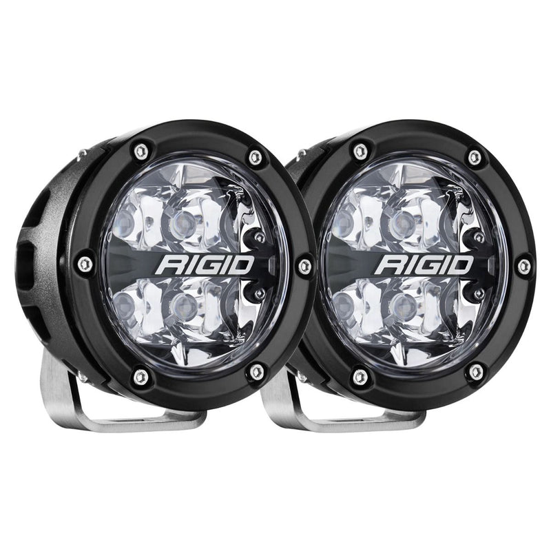 RIGID INDUSTRIES 4IN PRO 360-SERIES LED LIGHT SPOT RGBW 2 PACK