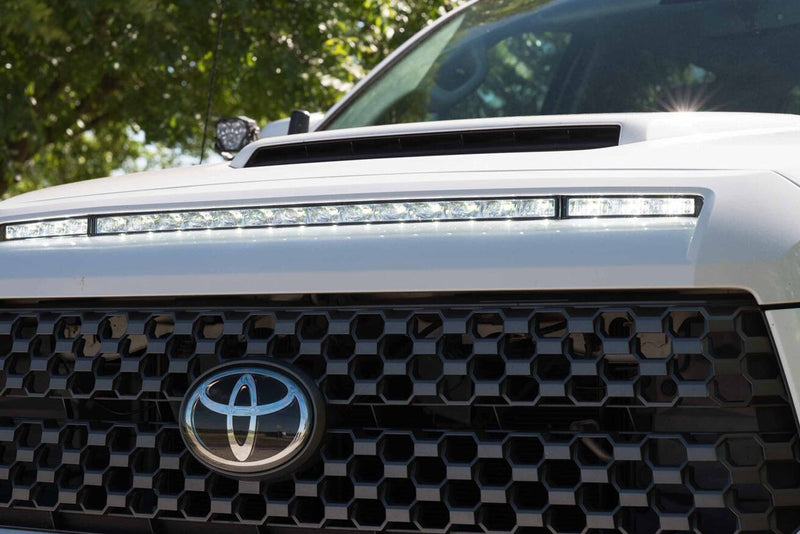 NSV HOOD-MOUNT LED LIGHTBAR SYSTEM: TOYOTA TUNDRA (14-21)