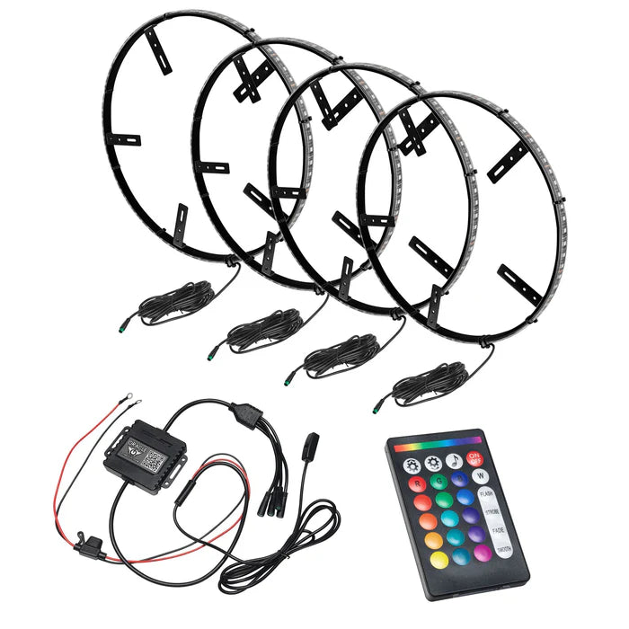 ORACLE Lighting LED Illuminated Wheel Lights - ColorSHIFT RGB+W – www ...