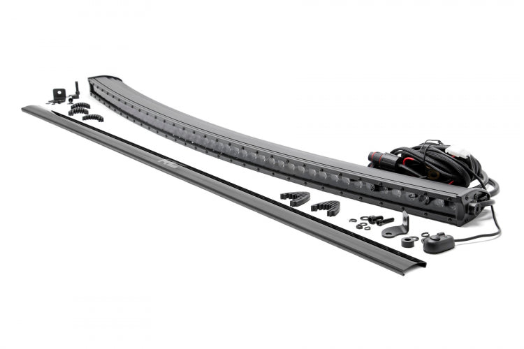 50 INCH BLACK SERIES LED LIGHT BAR CURVED | SINGLE ROW