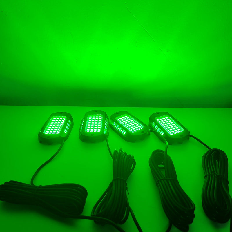 NEWEST Rgbw Rock Light 44 LED Rock Light Pods Underbody Decorative Light Pods 20pcs Kit for Trucks Off Road ATV UTV RZR Boat