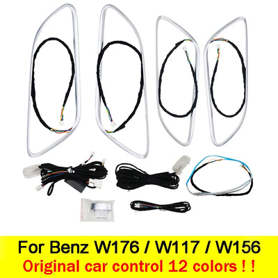 CLA Series 12-64 Colors Air Vent Ambient Lights for Mercedes W117 W156 W176
