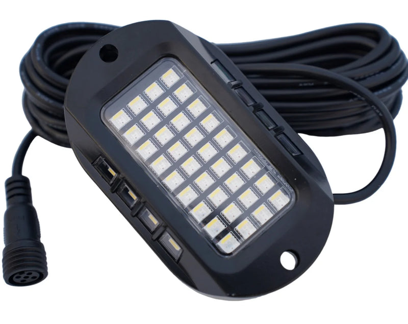NEWEST Rgbw Rock Light 44 LED Rock Light Pods Underbody Decorative Light Pods 20pcs Kit for Trucks Off Road ATV UTV RZR Boat