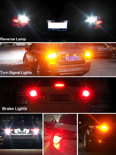 Premium T15 LED 6000k White CANBUS Error Free 912 W16W Car Reverse Turn Signal Brake