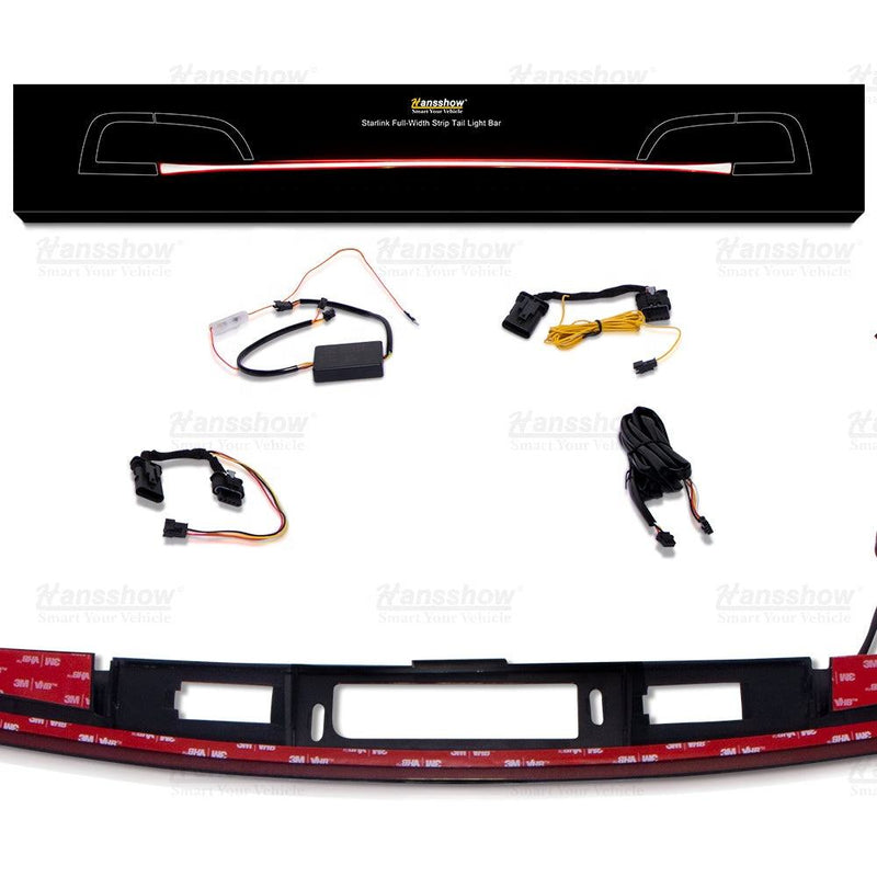 Model 3/Y Knight Rider Full-Width Strip Tail Light For Tesla