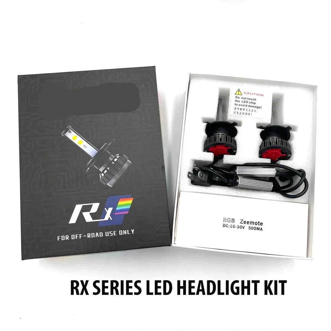 RX Series RGB LED Headlight Kit – www.whitetuskleds.com