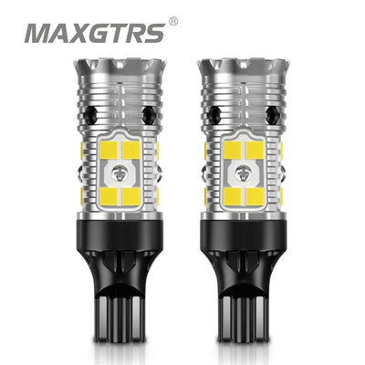 2x W16W T15 LED Bulbs 3030 SMD Canbus OBC Error Free LED Backup Light 921 912 W16W LED Bulbs Car Reverse Lamp Xenon White DC12V