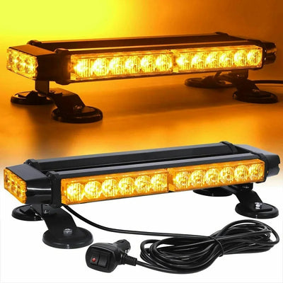 30 LED Strobe Vehicle Emergency Warning lights 14.5-inches