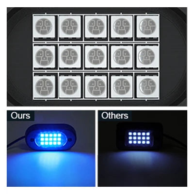 Multicolor Rock Lights Underglow for Trucks 4/6/8/10/12 Pods App Control 12V Off-Road Light Kit Jeep UTV SUV ATV RZR Trail Rig