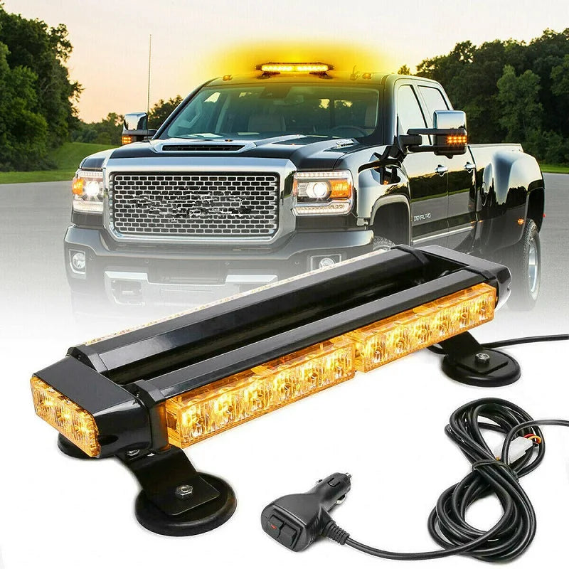 30 LED Strobe Vehicle Emergency Warning lights 14.5-inches