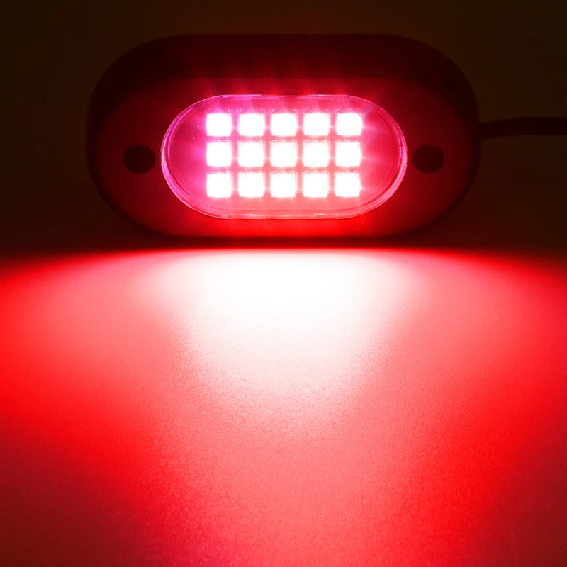 Multicolor Rock Lights Underglow for Trucks 4/6/8/10/12 Pods App Control 12V Off-Road Light Kit Jeep UTV SUV ATV RZR Trail Rig