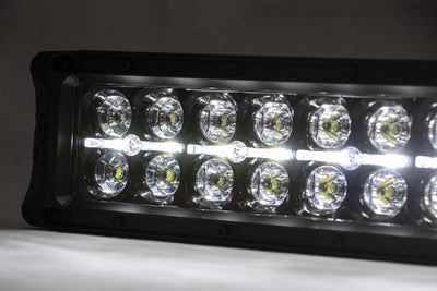 BLACK SERIES LED LIGHT 30 INCH | DUAL ROW | WHITE DRL