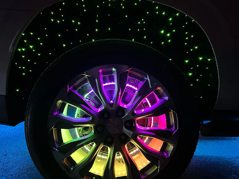 Color Wheel Lane Led ORACLE Lighting LED Illuminated Wheel Lights - ColorSHIFT RGB+W – www ...