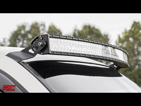 LED LIGHT MOUNTS UPPER WINDSHIELD | 54" CURVED | CHEVY/GMC 1500 (99-06 & CLASSIC)