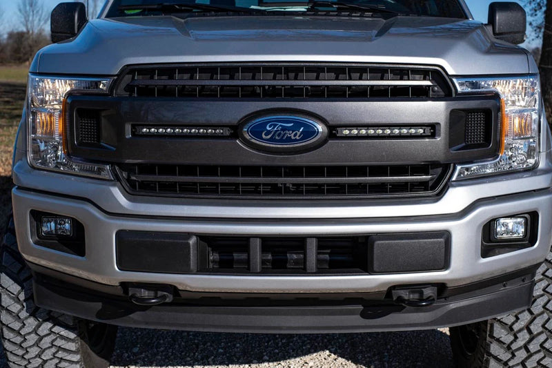 Ford Dual 10in LED Grille Kit (18-20 F-150 XLT)