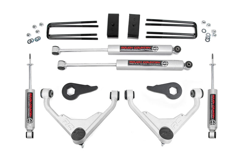 3 Inch Lift Kit | Chevy/GMC Sierra/Silverado 2500 HD Suburban/Yukon XL 2500 (01-10)