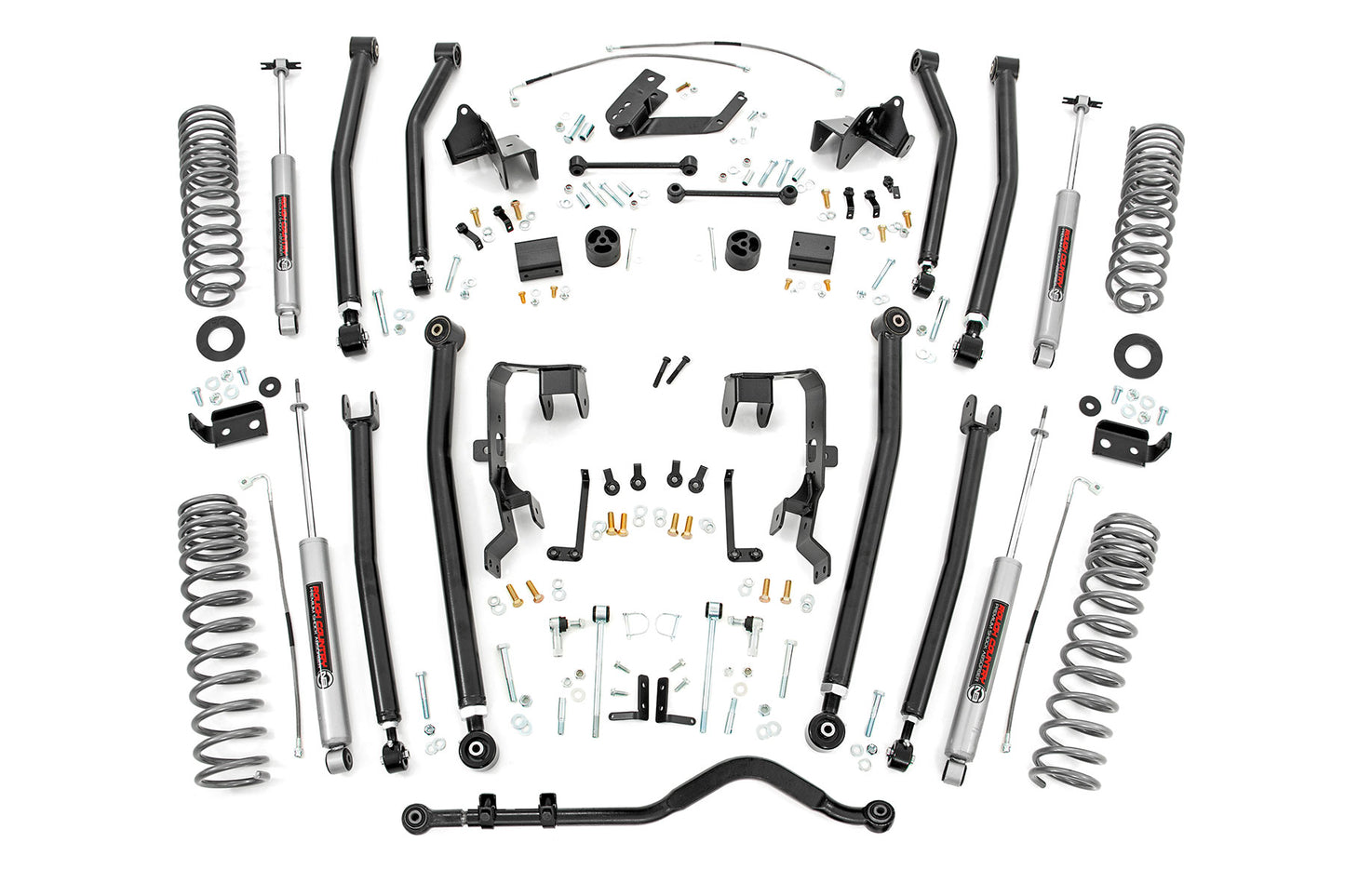 4 Inch Lift Kit | Long Arm | Jeep Wrangler Unlimited 2WD/4WD (2007-2011)