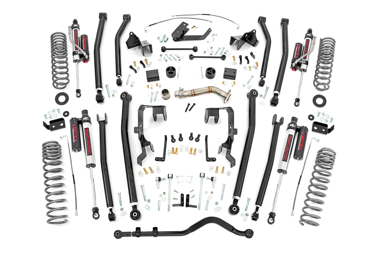 4 Inch Lift Kit | Long Arm | Vertex | Jeep Wrangler Unlimited 4WD (2012-2018)