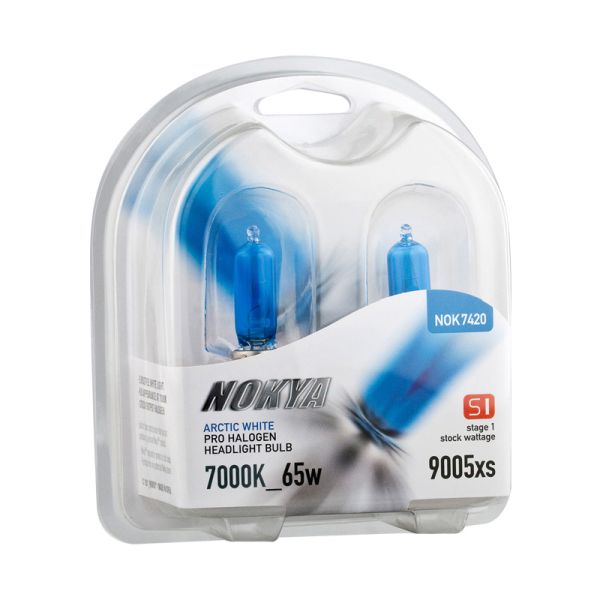 9005XS: Nokya Pro Halogen 65w (Arctic White; Pair)