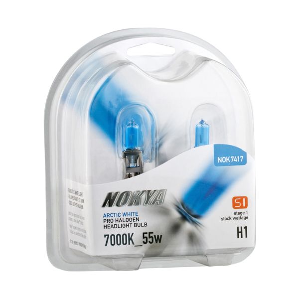 H1: Nokya Pro Halogen 55w (Arctic White; Pair)