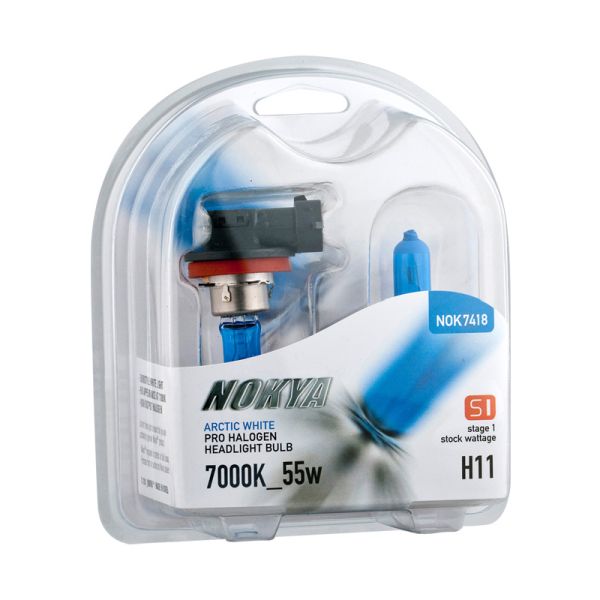 H11: Nokya Pro Halogen 55w (DOT Clear; Pair)