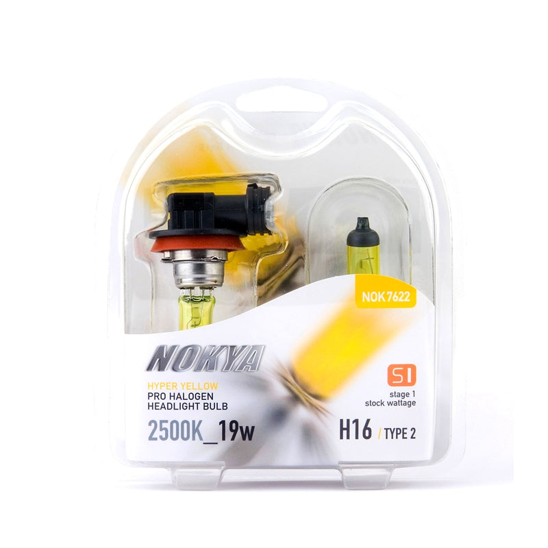 H16: Nokya Pro Halogen 19w (Arctic White; Pair)