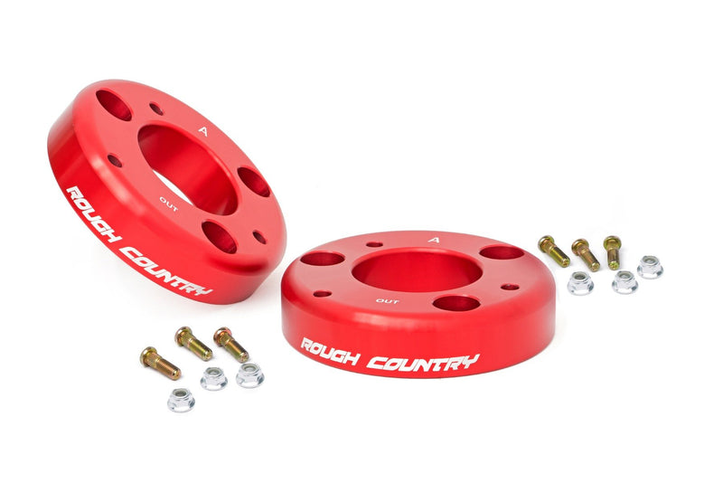 2 Inch Leveling Kit | Red | Ford F-150 (14-24)/Raptor (19-20)