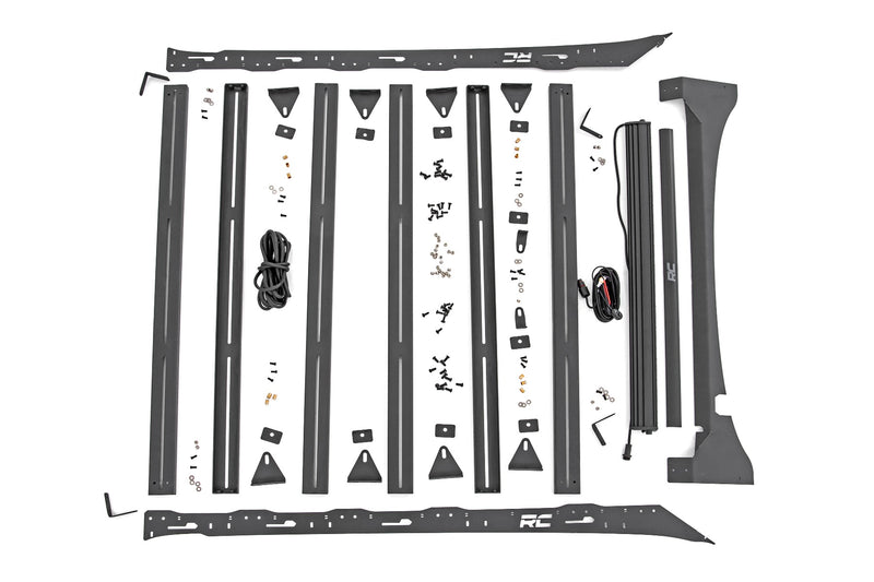 Roof Rack | FR 40 Inch Single Row BLK LED | Ford F-150 2WD/4WD (2015-2018)