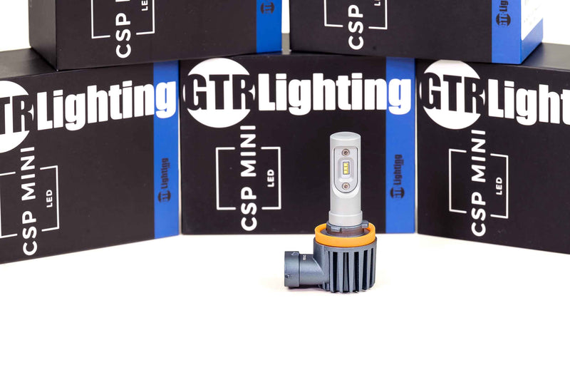 H11/H9/H8: GTR CSP Mini LED Bulb