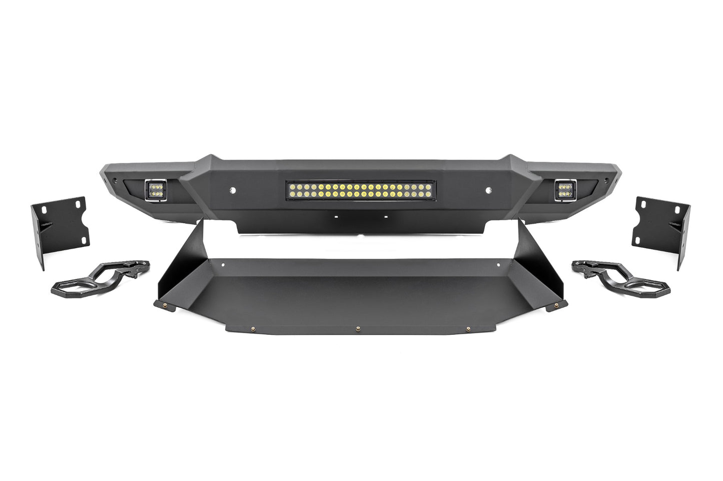 Front Bumper w/Skid Plate & Tow Hooks | Ram 1500 2WD/4WD (19-24)