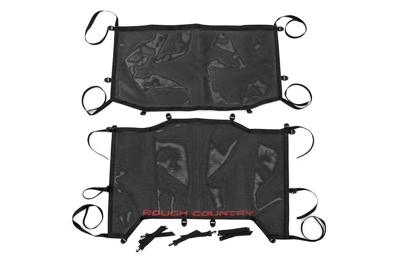 Mesh Bikini Top Plus | Black | Jeep Wrangler JL (21-24)/Wrangler Unlimited (18-24)