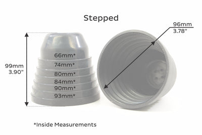 Housing Cap: Stepped (96mm)