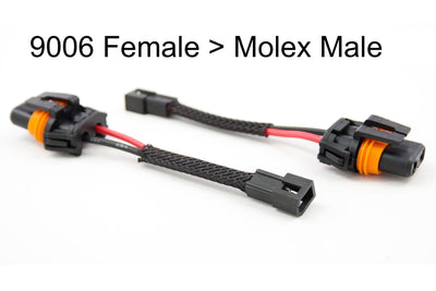 Adapter: 9006 Male &gt; Molex Female