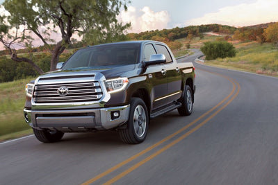 OEM LED Headlights: Toyota Tundra (18+) (Gunmetal / Left)