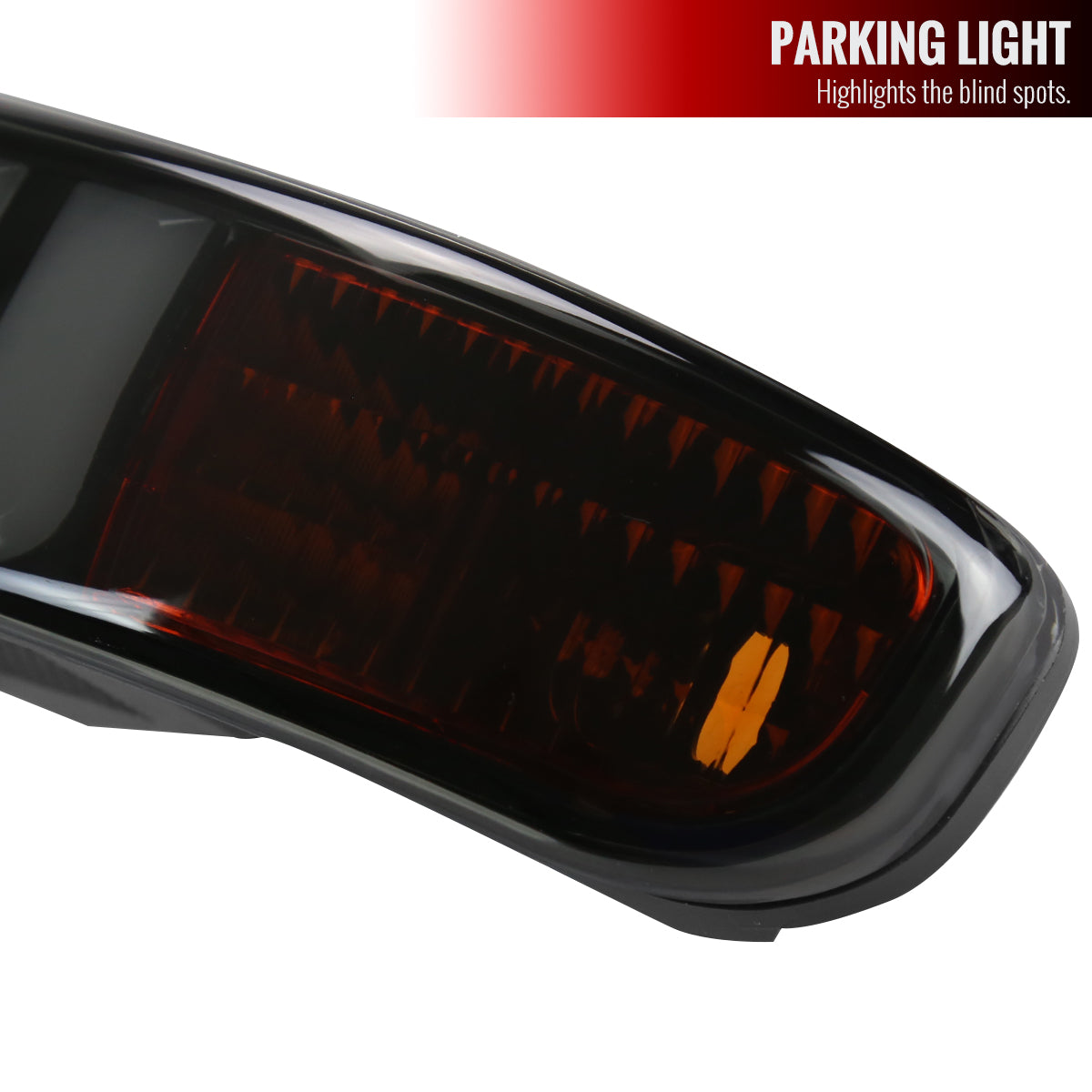 1999-2006 GMC Sierra/2007 Sierra Classic/2000-2006 Yukon/XL Factory Style Headlights and Sequential Turn Signal Bumper Lights (Matte Black Housing/Smoke Lens)