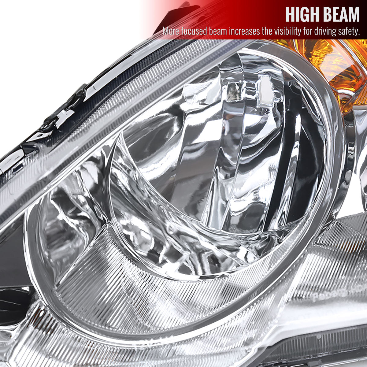 02-04 ACURA RSX HEADLIGHTS CHROME