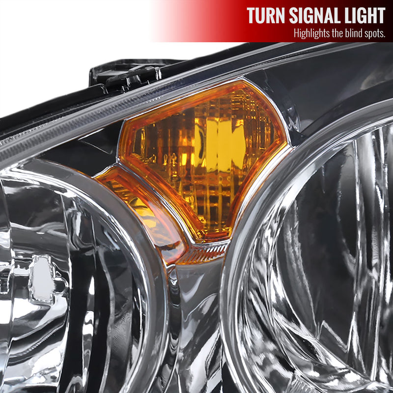 02-04 ACURA RSX HEADLIGHTS CHROME