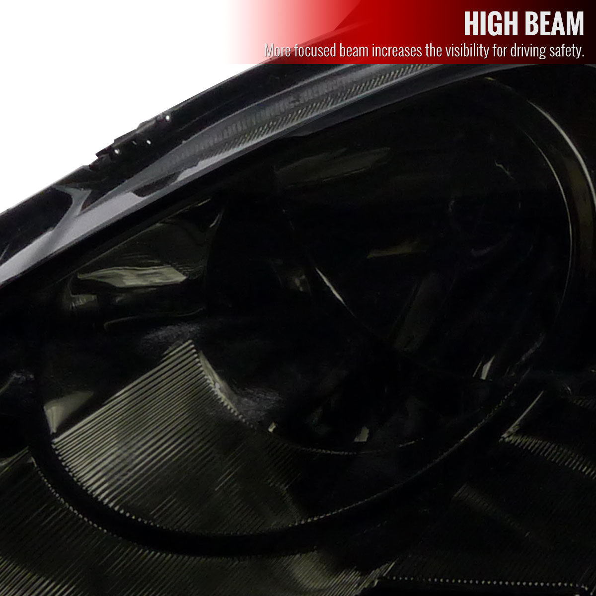 02-04 ACURA RSX HEADLIGHTS SMOKE