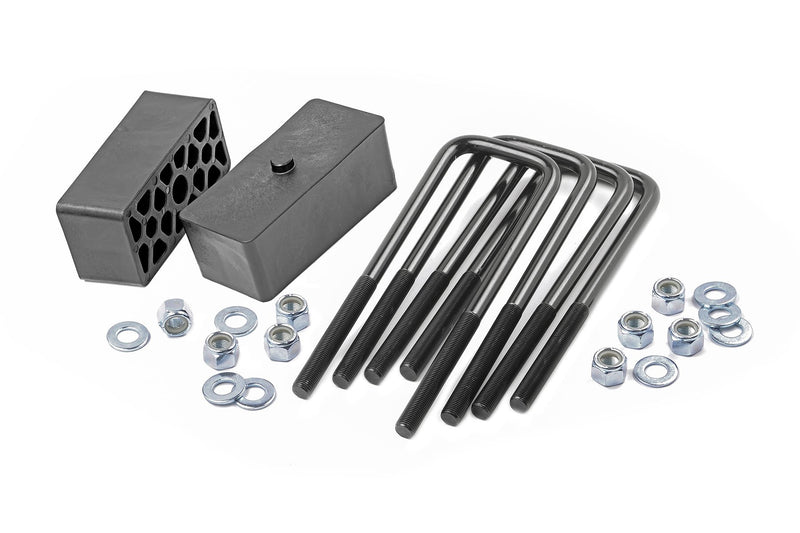 2 Inch Block & U-Bolt Kit | Toyota Tacoma 2WD/4WD (2005-2023)