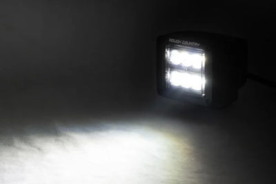 BLACK SERIES LED LIGHT PAIR 2-INCH SQUARE